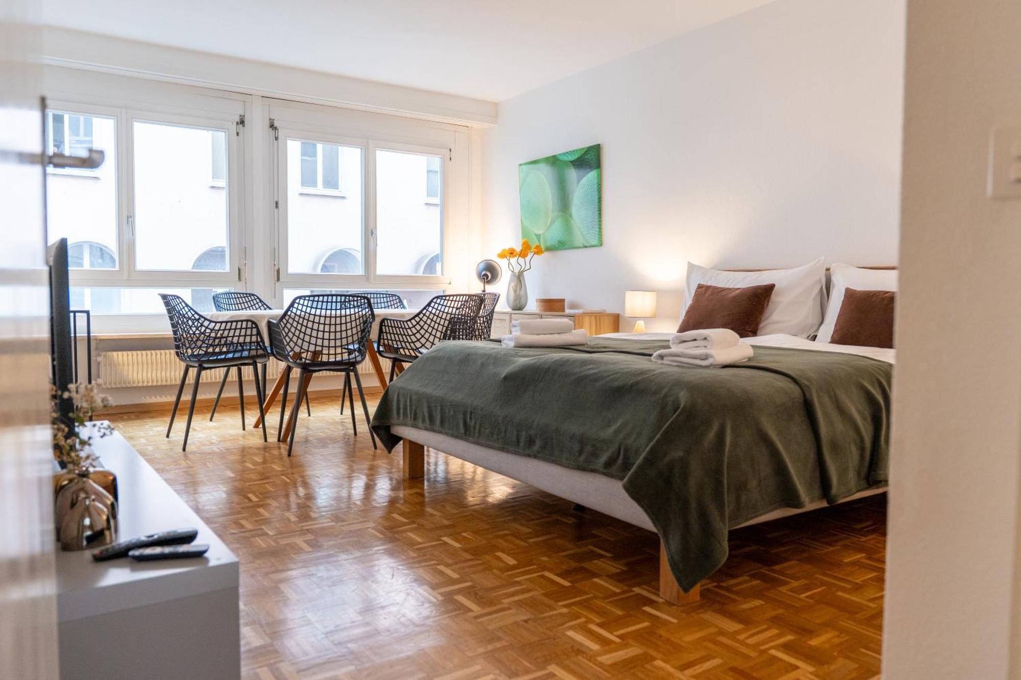 Gemuetliche Grosse Wohnung Naehe Uni Bazylea Zewnętrze zdjęcie